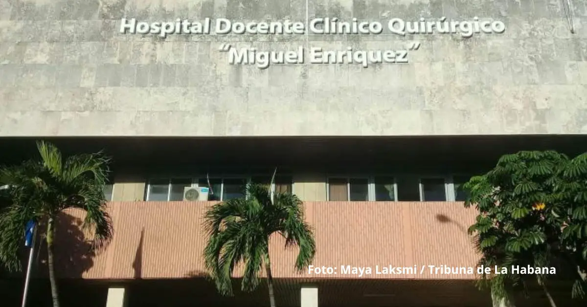 El hospital está ubicado en Diez de Octubre, municipio de la capital de Cuba