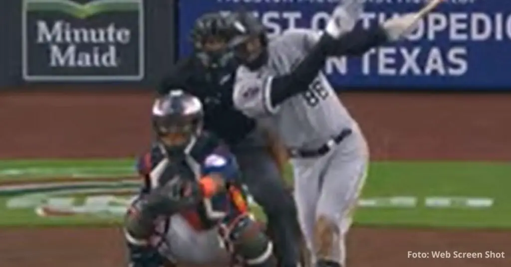 Luis Robert ha demostrado un gran poderío con su bate