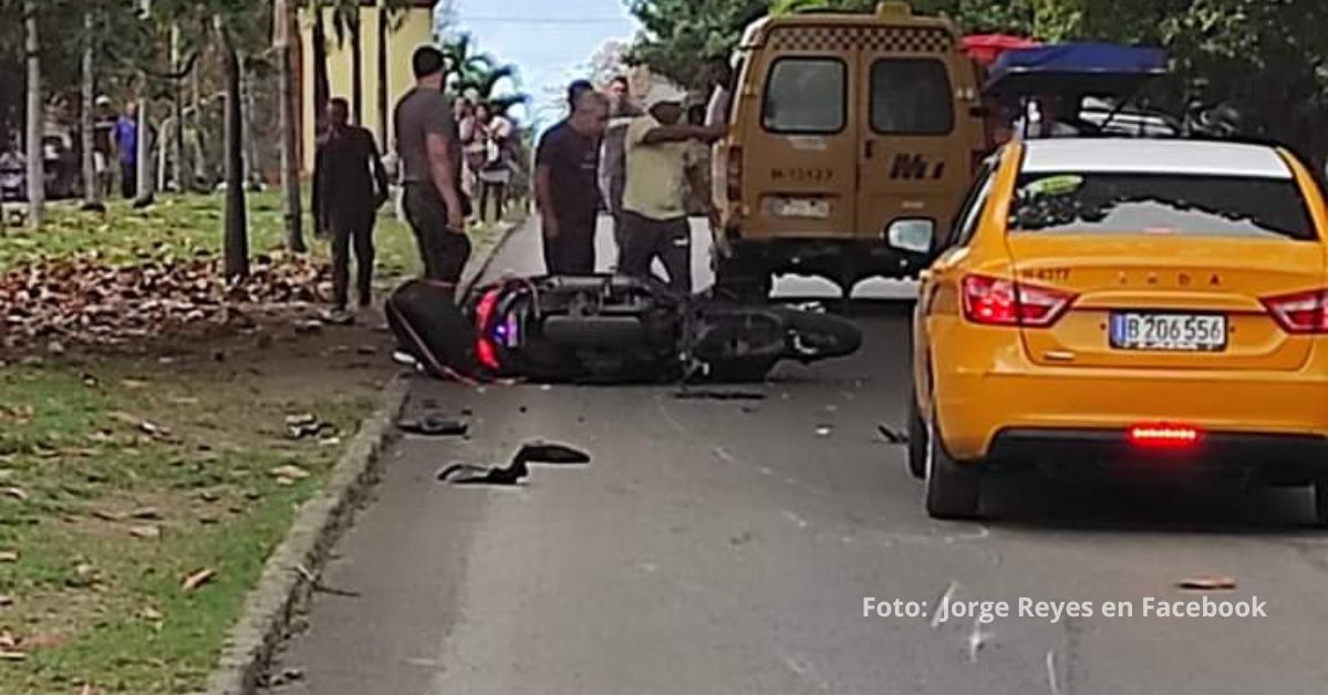Hace unas horas, en las noticias de Cuba se registró un incidente vial en la calzada de Vento