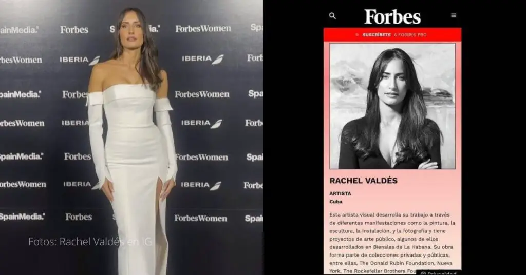 Rachel Valdés entre mujeres de Cuba nominadas a inédita selección de la revista Forbes