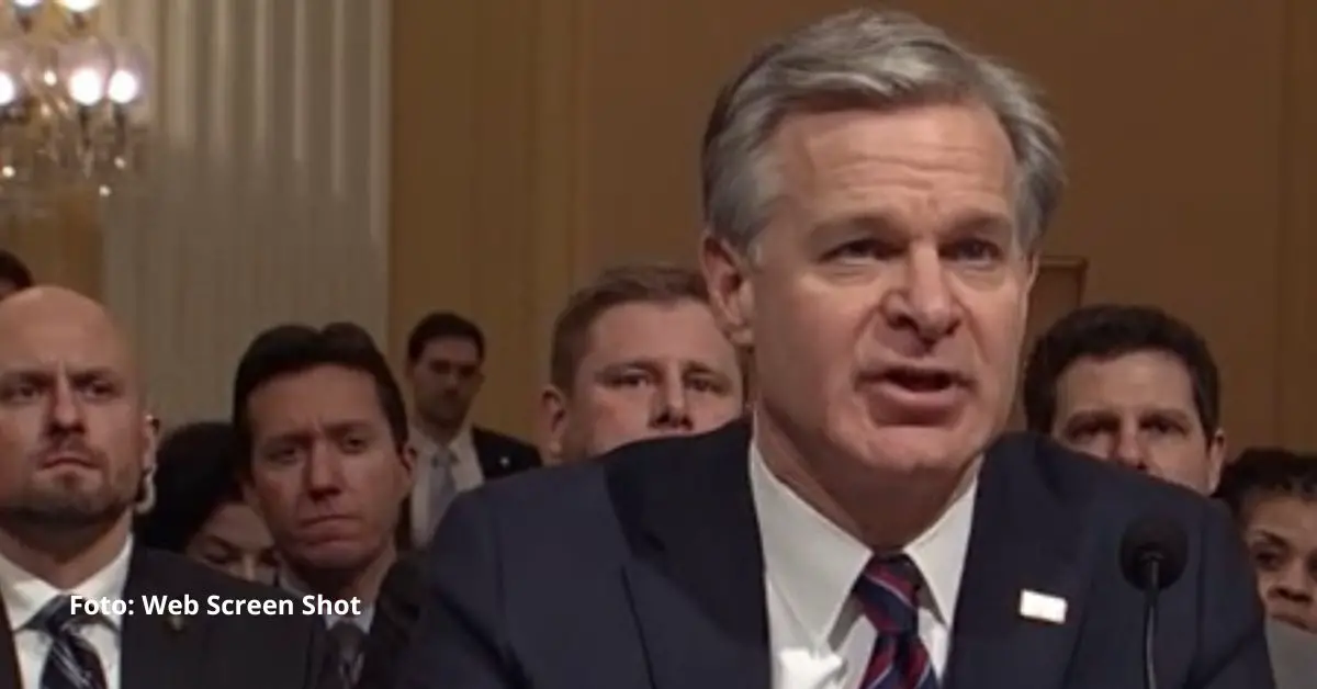 El director del FBI en Estados Unidos, Christopher Wray, advirtió sobre la inminente amenaza que representan los hackers chinos