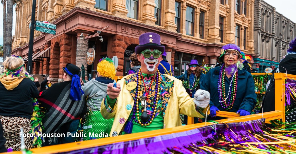 El Mardi Gras es uno de los festejos populares más emblemáticos de Estados Unidos