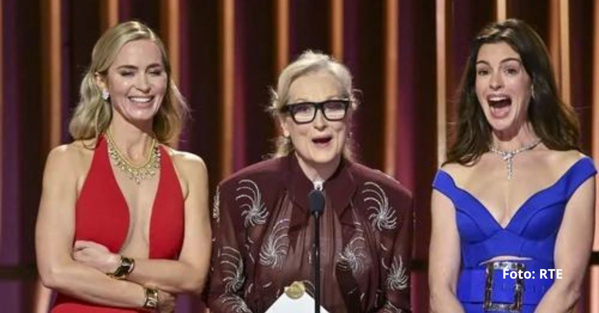 Meryl Streep protagonizó un icónico reencuentro con Emily Blunt y Anne Hathaway