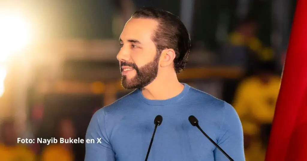 Nayim Bukele logró una contundente victoria