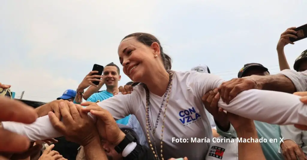 Corina Machado urgió a la comunidad internacional a aplicar acciones concretas