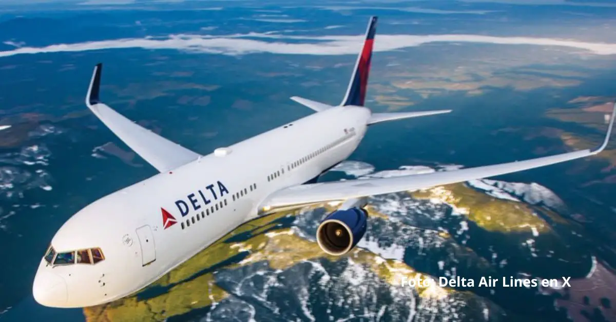 Delta es la aerolínea estadounidense más grande en vuelos transatlánticos