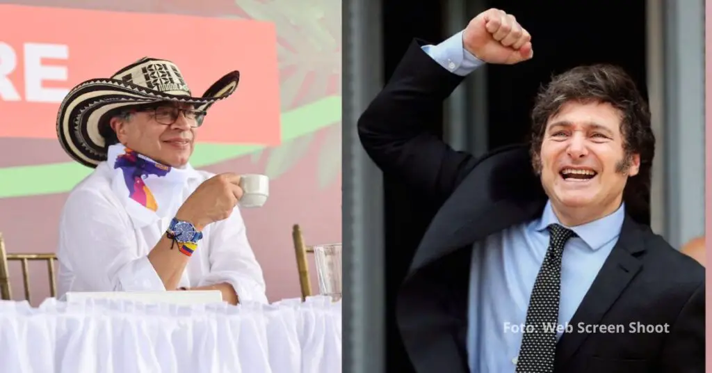 Javier Milei realizó fuertes declaraciones sobre el presidente de Colombia, Gustavo Petro