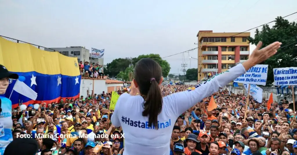 María Corina Machado es la voz más fuerte de la oposición venezolana