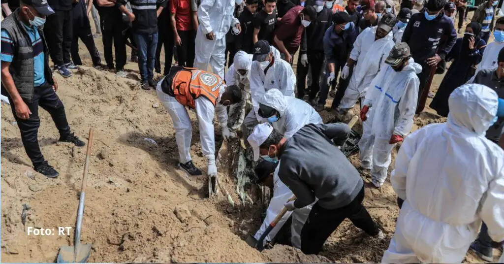 El hallazgo de las fosas comunes en el hospital de Gaza ha vuelto a prender las alarmas