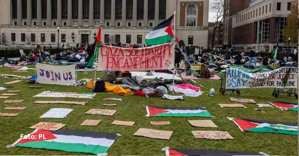 Varias personas fueron arrestadas en la Universidad de Columbia la pasada semana