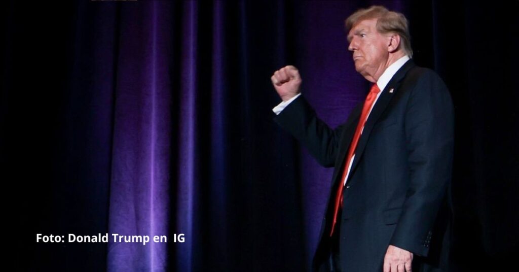 Donald Trump está de lleno en su campaña presidencial