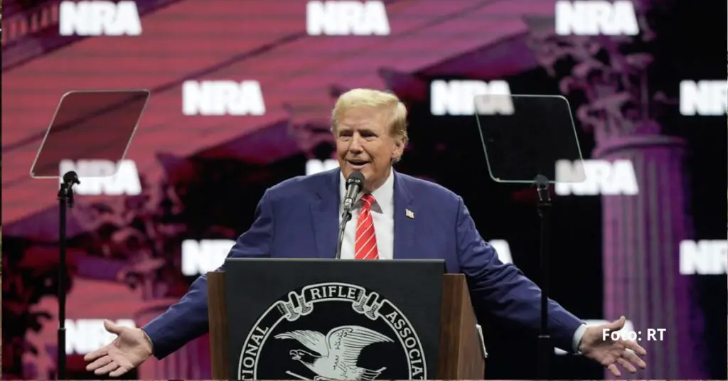Donald Trump celebró un mitin este jueves en el Bronx