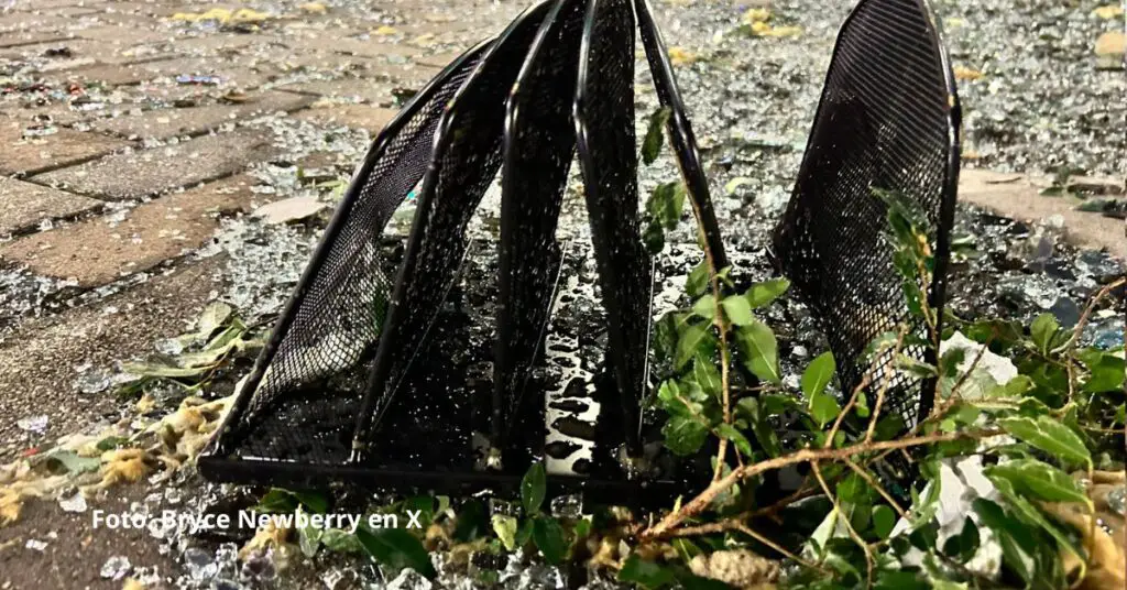 Fox Weather reseña que una serie de tormentas eléctricas severas azotó el sureste de Texas y Luisiana este jueves