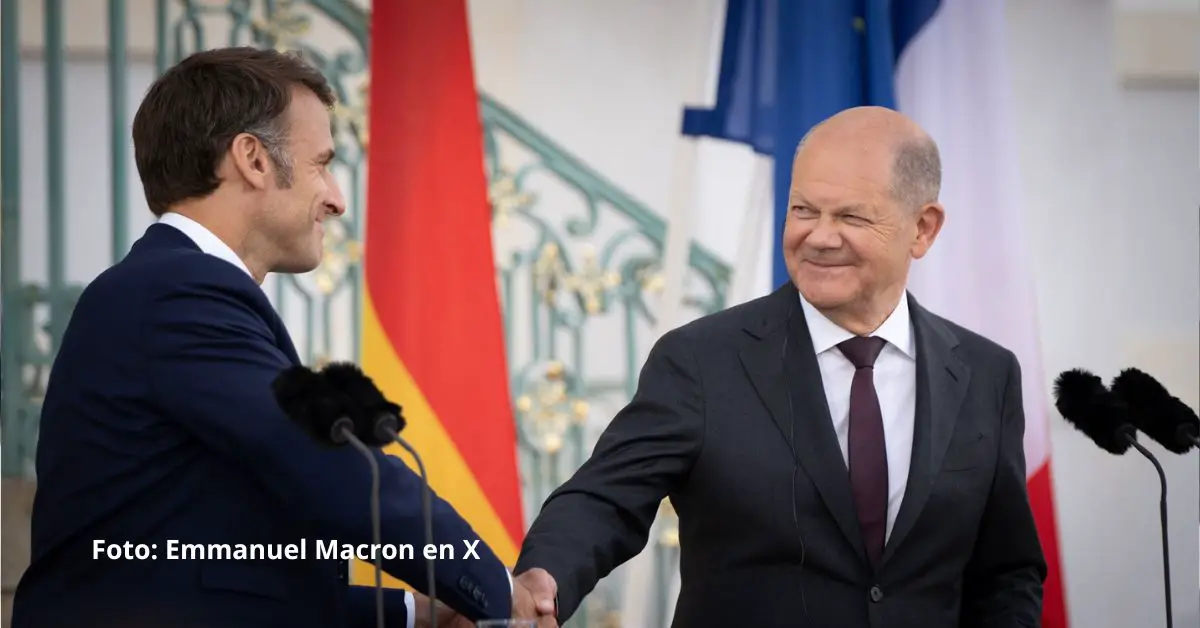 Francia y Alemania manifestaron su apoyo a Ucrania