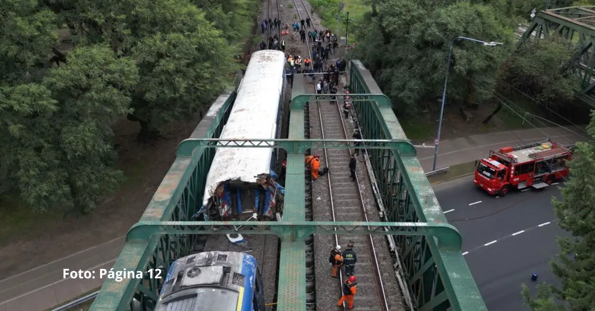 Recientemente, un tren de la línea San Martín descarriló en cercanías de la estación Palermo, ubicada en la ciudad argentina de Buenos Aires