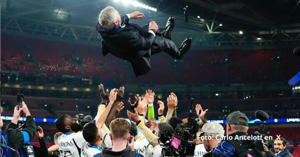 Carlo Ancelotti es, por estos días, uno de los hombres más felices del orbe