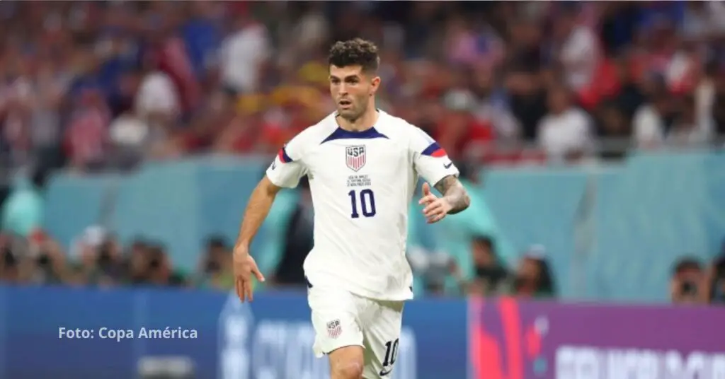 Christian Pulisic es de los grandes jugadores de Estados Unidos para la Copa América 2024