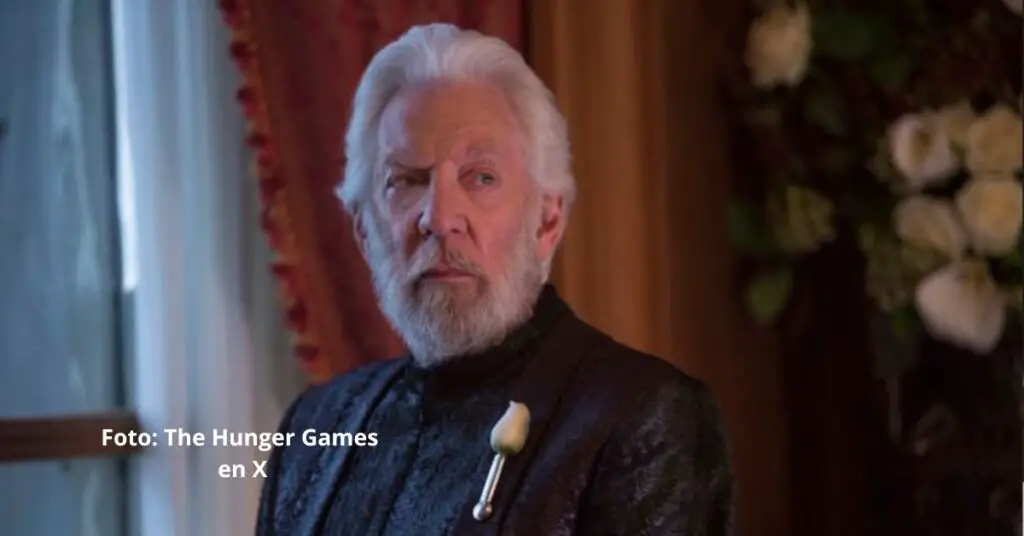 Donald Sutherland trabajó en varios éxitos de cine y televisión