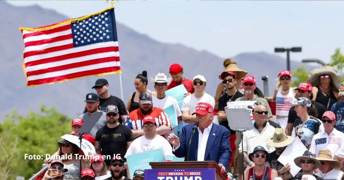Durante un evento en Las Vegas, el equipo de campaña de Donald Trump dio a conocer la nueva plataforma "Latinos Americanos por Trump"