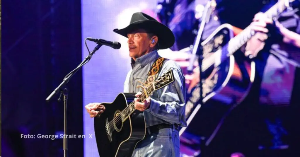 George Strait disfruta de gran popularidad en Estados Unidos