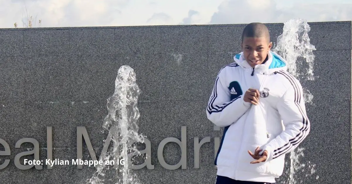 Kylian Mbappé cumplió su sueño de niño