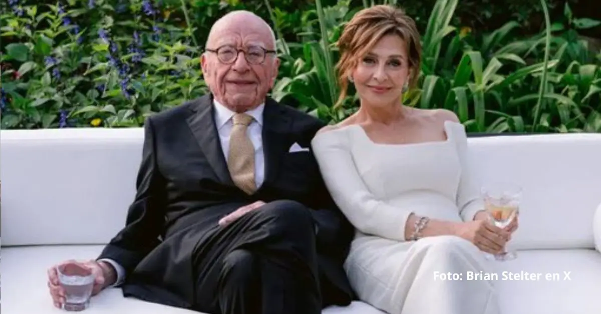 Rupert Murdoch ha dado un paso importante en su vida personal al casarse por quinta vez a la edad de 92 años