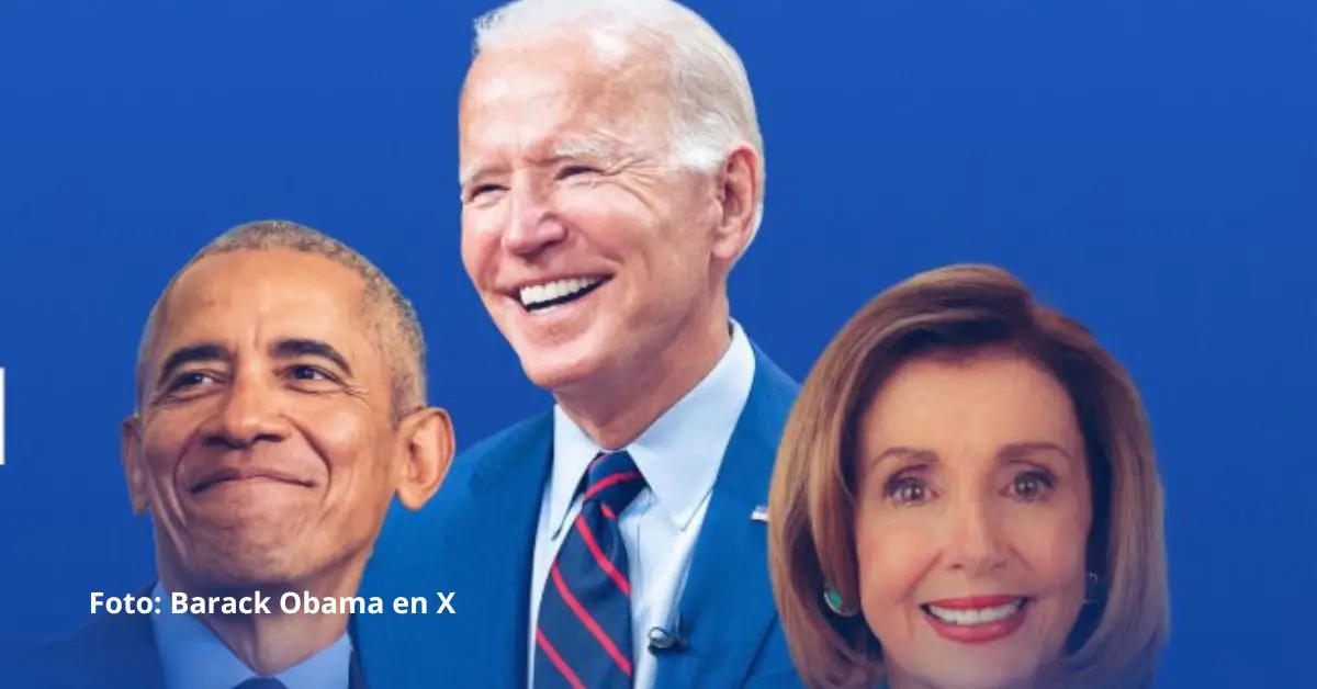 De acuerdo con CNN, Barack Obama y Nancy Pelosi han hablado en privado sobre Joe Biden y el futuro de su campaña para 2024