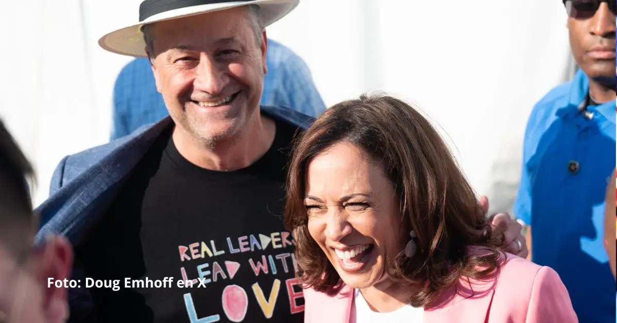 Este 22 de agosto Kamala Harris y Douglas Emhoff celebrarán diez años de casados