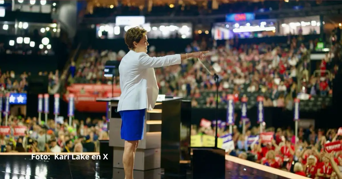 La escena política de Estados Unidos acaba de sufrir un giro con la victoria de Kari Lake en las primarias republicanas para el Senado