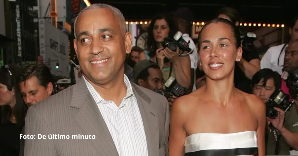 Omar Minaya y su esposa Rachel tuvieron dos hijos