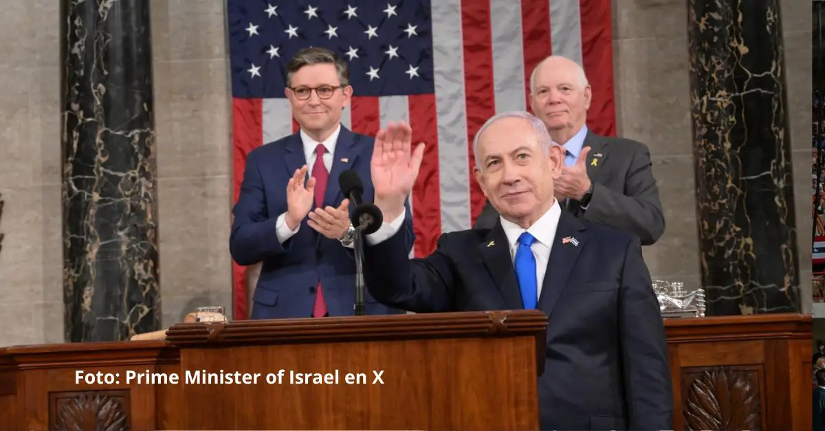 A finales de julio Benjamin Netanyahu recibió una ovación de pie del Congreso de Estados Unidos