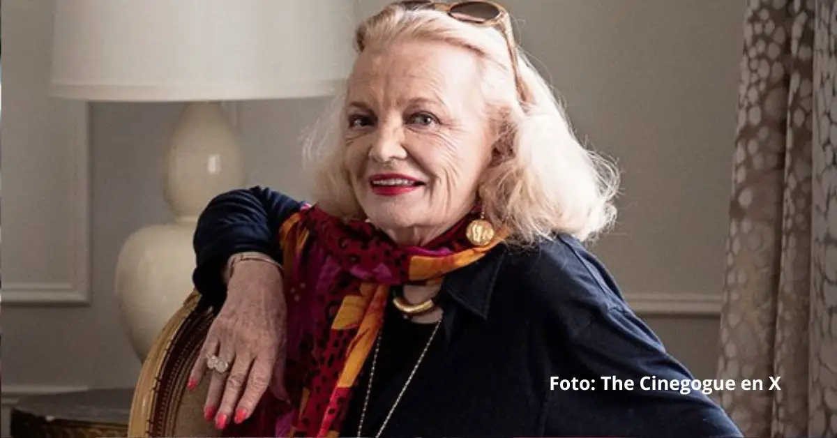 Gena Rowlands estudió teatro en Nueva York e hizo su debut en los escenarios de Broadway con “La comezón del séptimo año”