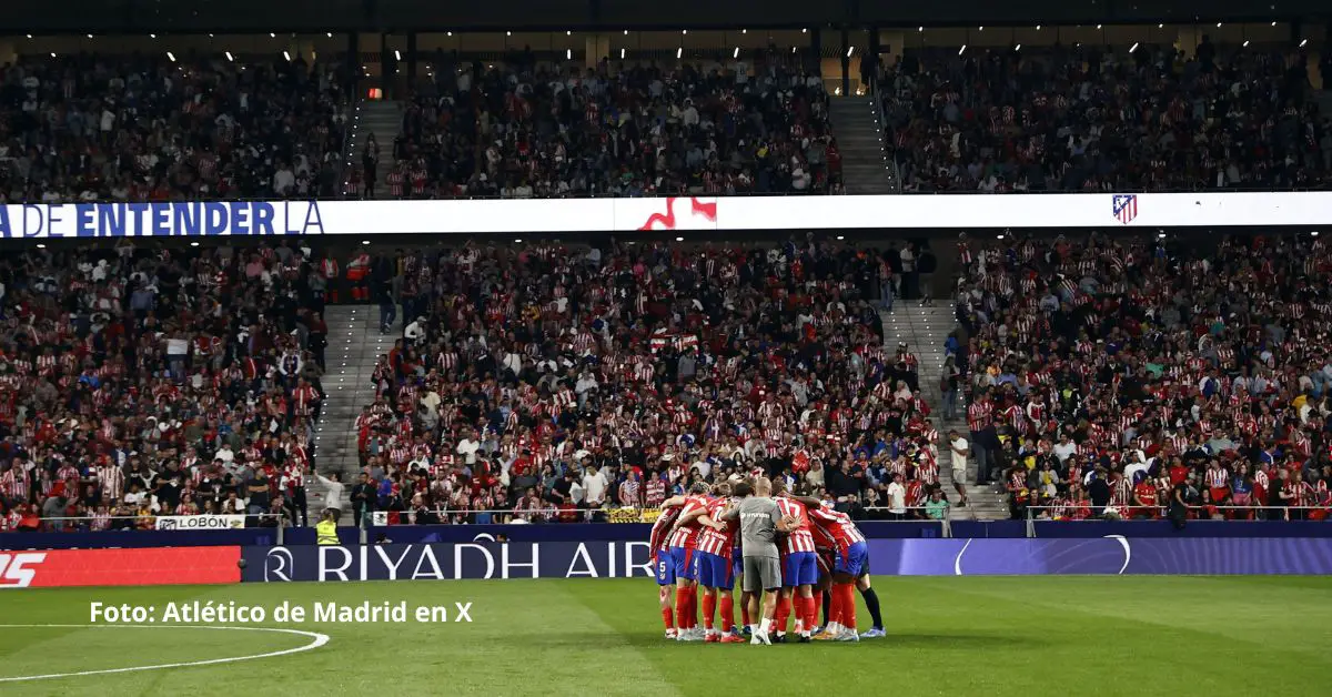 El Atlético de Madrid anunció este lunes medidas contra la persona implicada en el lanzamiento de objetos al portero Thibaut Courtois