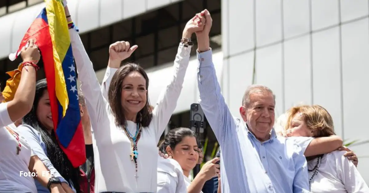 El Premio Sájarov a la Libertad de Conciencia 2024 se concedió a María Corina Machado y al presidente electo Edmundo González