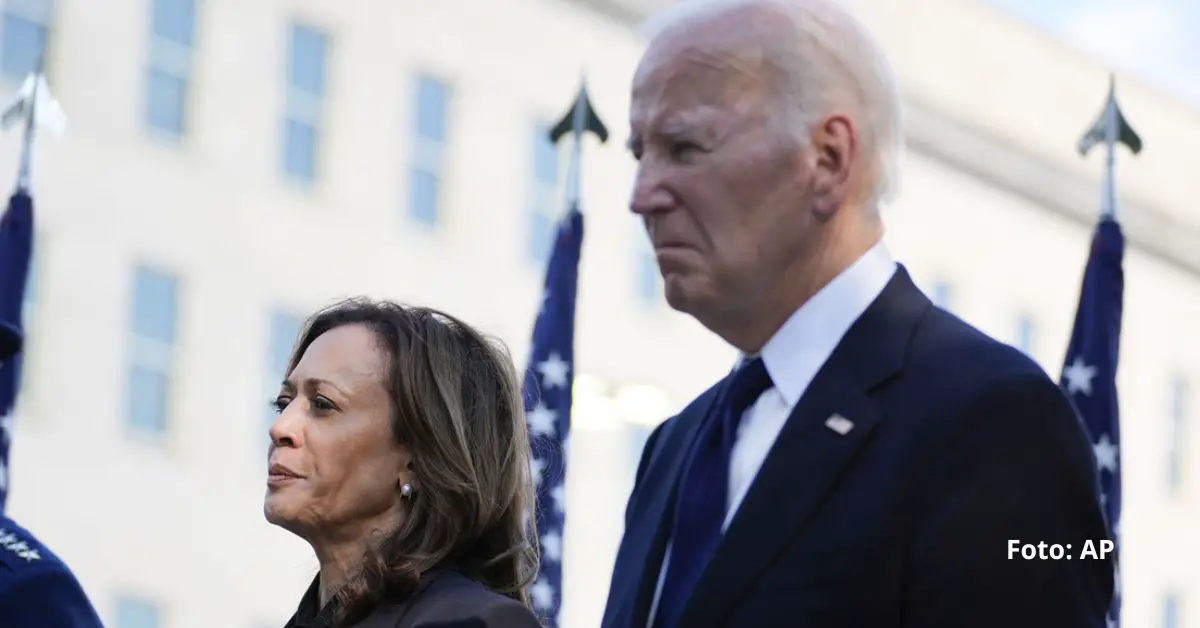 La vicepresidenta de Estados Unidos, Kamala Harris, aprovechó la entrevista con Fox News para desmarcarse de Joe Biden