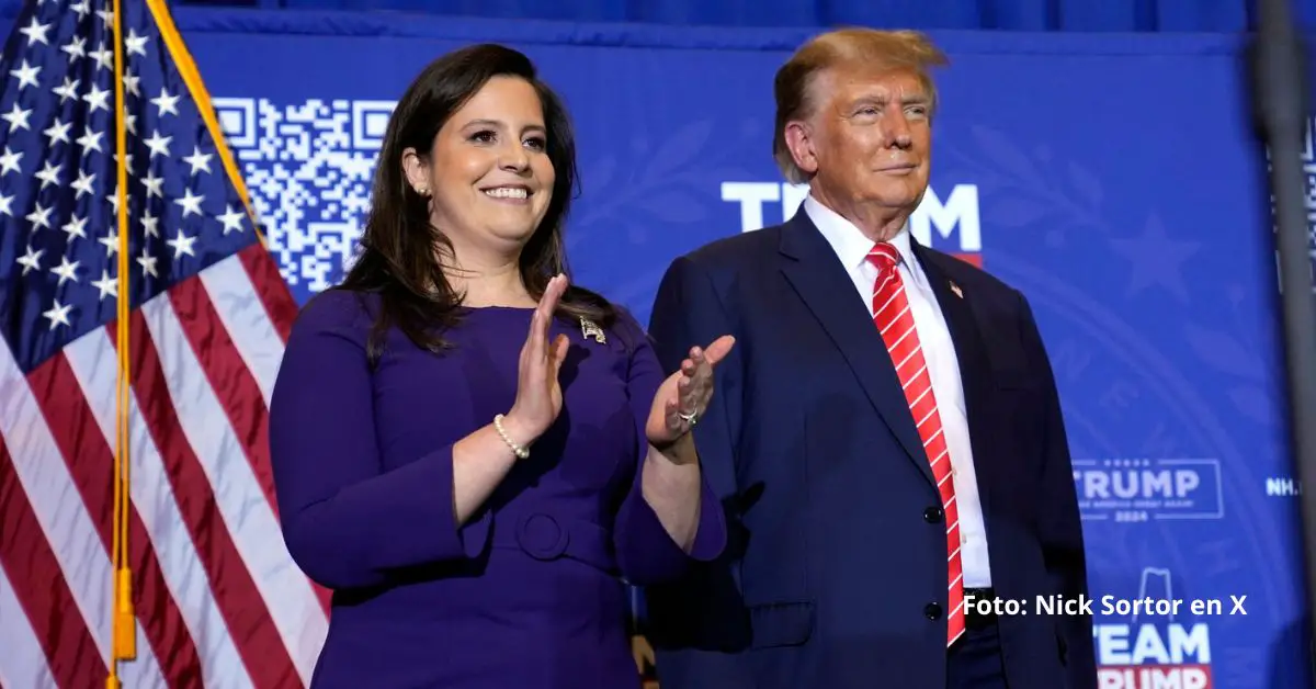 Elise Stefanik nació y se crió en el norte del estado de Nueva York y fue la  mujer más joven en servir en el liderazgo de la cámara