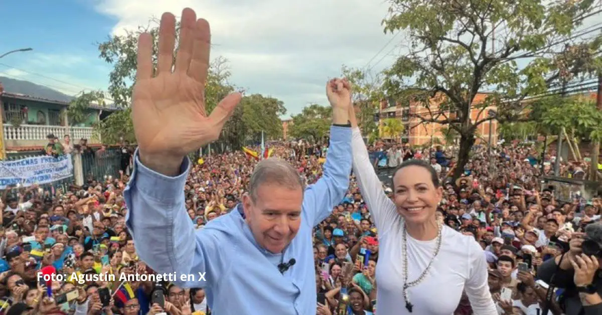 Estados Unidos anunció este miércoles su reconocimiento del opositor Edmundo González Urrutia como “presidente electo” de Venezuela