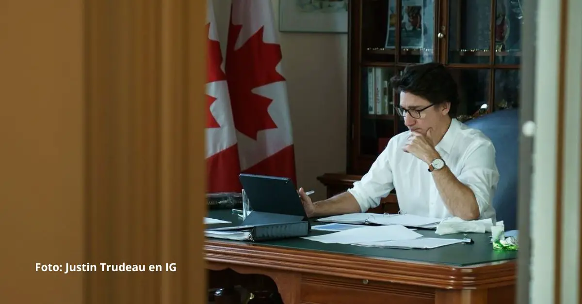 Justin Trudeau parece encontrarse en el declive de su carrera al frente del país