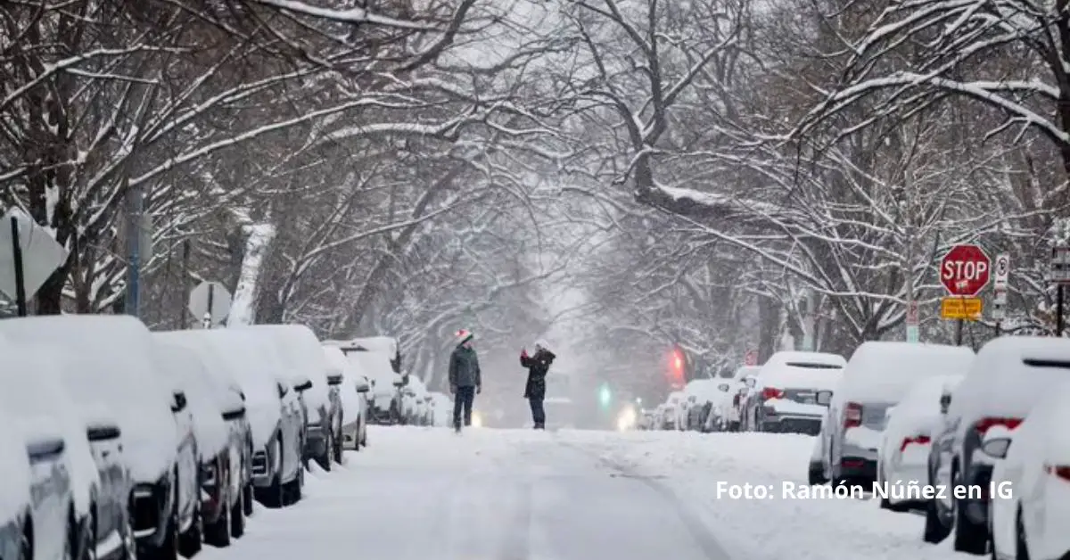 Una poderosa tormenta invernal azotó la costa este de Estados Unidos