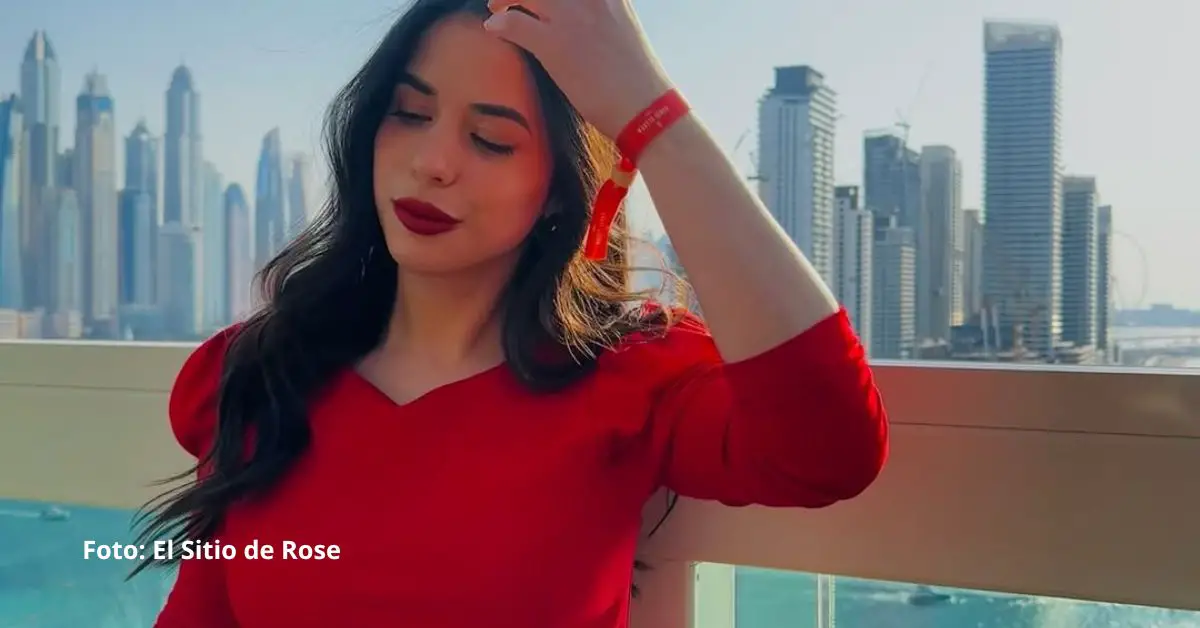 Rosayne Suárez, periodista e influencer cubana, lleva alrededor de dos años viviendo en Dubai
