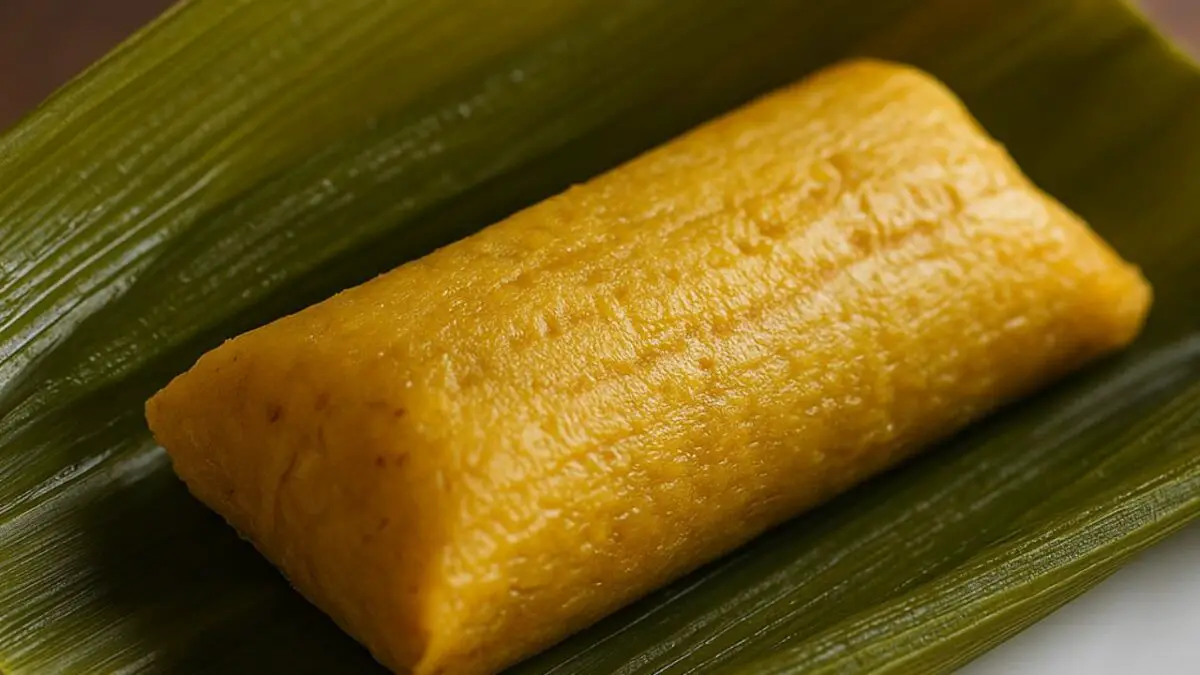 Comida cubana: tamal